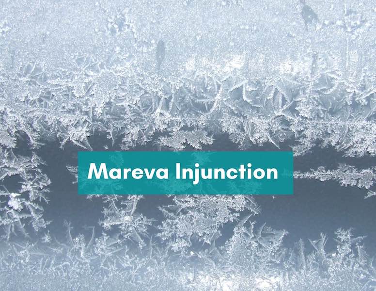 Varying a Mareva Injunction (Part 2)